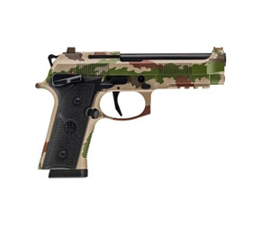 Beretta 92Xi FS 9mm Vegetato Camo Semi-Auto Pistol with 15+1 Capacity and Picatinny Rail Beretta 92Xi FS 9mm Vegetato Camo Semi-Auto Pistol with 15+1 Capacity and Picatinny Rail