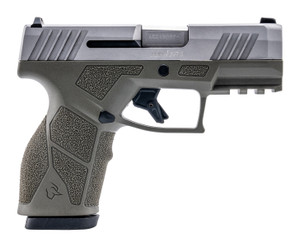 Taurus GX2 9mm Semi-Auto Pistol with Stainless Finish and OD Green Polymer Steel Frame Taurus GX2 9mm Semi-Auto Pistol with Stainless Finish and OD Green Polymer Steel Frame