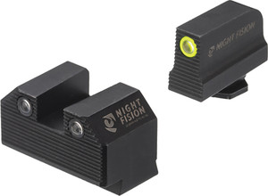 Night Fision Co Witness Tritium Sight for Glock Models * Part Number GLK003290297YGZG Night Fision Co Witness Tritium Sight for Glock Models * Part Number GLK003290297YGZG