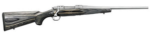Ruger M77 Hawkeye Compact 7mm-08 Bolt Action Rifle with Matte Stainless Finish and Laminated Stock Ruger M77 Hawkeye Compact 7mm-08 Bolt Action Rifle with Matte Stainless Finish and Laminated Stock