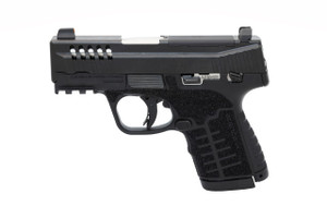 Savage Arms Stance MC9MS 9mm Semi-Auto Pistol with 3-Dot Night Sights and Black Nitride Finish Savage Arms Stance MC9MS 9mm Semi-Auto Pistol with 3-Dot Night Sights and Black Nitride Finish
