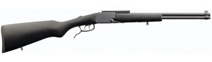 Chiappa Firearms Double Badger Dark 22/410 Combo Shotgun and Rifle with Folding Stock Chiappa Firearms Double Badger Dark 22/410 Combo Shotgun and Rifle with Folding Stock