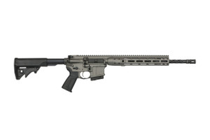 LWRC DI 5.56 Gray Rifle with 16-Inch Barrel and M-LOK Handguard LWRC DI 5.56 Gray Rifle with 16-Inch Barrel and M-LOK Handguard