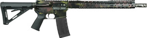 Black Rain Ordnance SPEC 15 Oilspill Semi-Automatic Rifle in 223 Rem/5.56 NATO with Multi-Color Cerakote Finish Black Rain Ordnance SPEC 15 Oilspill Semi-Automatic Rifle in 223 Rem/5.56 NATO with Multi-Color Cerakote Finish