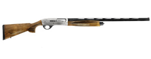 Weatherby 18i Deluxe 12 Gauge Semi-Auto Shotgun with Nickel Finish and Wood Stock Weatherby 18i Deluxe 12 Gauge Semi-Auto Shotgun with Nickel Finish and Wood Stock