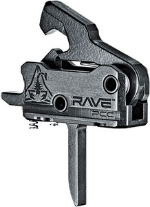 Rise Armament RAVE PCC Flat Trigger for AR-15 - Small Pin, Steel and Aluminum Construction Rise Armament RAVE PCC Flat Trigger for AR-15 - Small Pin, Steel and Aluminum Construction