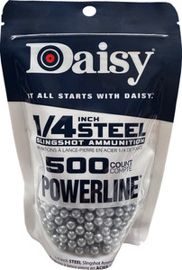 Daisy Slingshot Ammunition 1/4 inch Steel Pellets * Reliable Power and Precision Daisy Slingshot Ammunition 1/4 inch Steel Pellets * Reliable Power and Precision