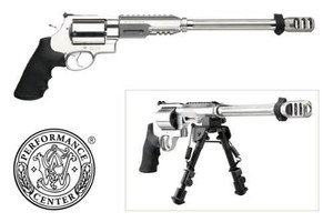 Smith and Wesson 460 Hunter 170339 Revolver - 460 S&W Magnum, 14" Stainless Steel Smith and Wesson 460 Hunter 170339 Revolver - 460 S&W Magnum, 14" Stainless Steel