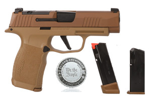 SIG SAUER P365XL 2A 9MM Coyote Semi-Auto Pistol - Model 365XL-9-CXR3P-2A SIG SAUER P365XL 2A 9MM Coyote Semi-Auto Pistol - Model 365XL-9-CXR3P-2A