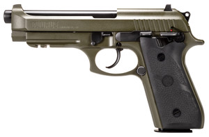 Taurus PT-92 9mm Semi-Auto Pistol, Model 1-92015T-H - Olive Drab Green Cerakote Finish Taurus PT-92 9mm Semi-Auto Pistol, Model 1-92015T-H - Olive Drab Green Cerakote Finish