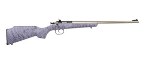 Keystone Sporting Arms Crickett KSA2445 .22 LR Stainless Rifle with Synthetic Purple Stock Keystone Sporting Arms Crickett KSA2445 .22 LR Stainless Rifle with Synthetic Purple Stock