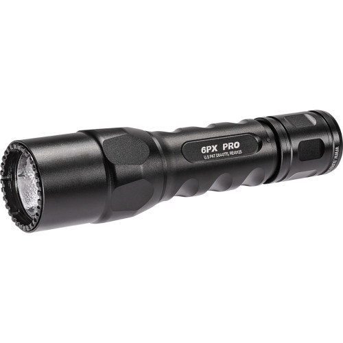 SureFire 6PX Pro 15/600 Lumens Dual Output Light - Black