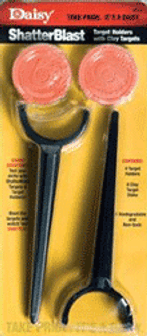 Daisy ShatterBlast Target Kit with 8 Breakable Targets and Stakes