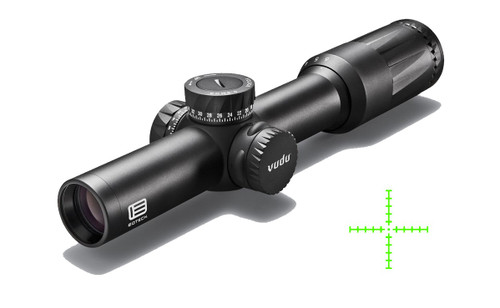 EO Tech Vudu Precision Rifle Scope 1-6X24mm with Green SR-1 MRAD Reticle