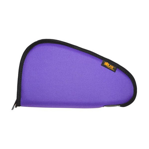 US Peacekeeper 11-Inch Purple Handgun Case - Durable 600 Denier Polyester Canvas for Secure Firearm Storage