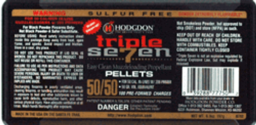 Hodgdon Triple Seven 50 Grain Pellets for 50 Caliber In-Line Rifles