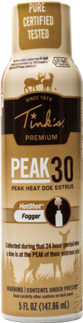Tinks Peak30 Premium Deer Lure - 5 oz Aerosol Spray with 100% Pure Urine