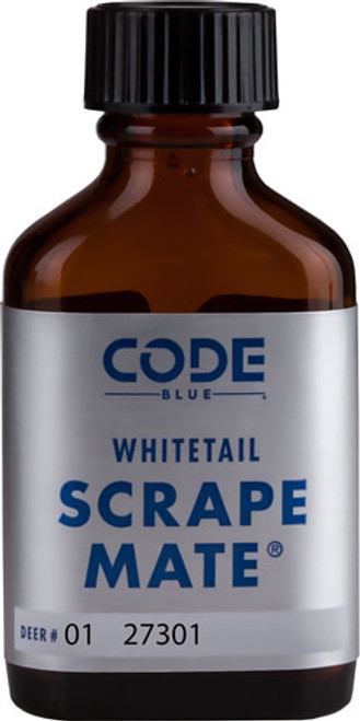 Code Blue Deer Lure Scrape * 1 oz. Buck Urine with Gland Secretions for Effective Deer Hunting