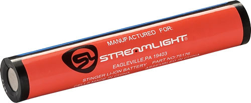 Streamlight Battery Stick for Stinger Lights * Lithium Ion Rechargeable Power Source Part 75176