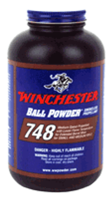 Winchester Powder 748 1 lb Can * Ideal for Centerfire Rifle Loads Including 223 Remington, 222 Remington, 30-30 Winchester, and 485 Winchester Magnum
