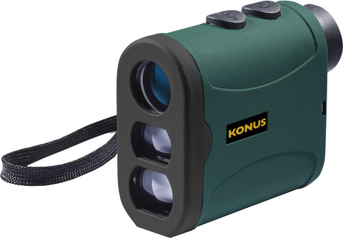 Konus Rangefinder EVO 1200 with 6x Magnification and 1312-Yard Range in Green