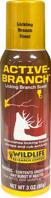 Wildlife Research WRC Active Branch Scent Spray for Hunting and Wildlife Observation