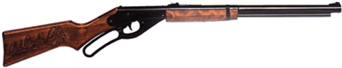 Daisy Model 1938 Red Ryder Lever Cocking Air Rifle with 177 Caliber, Satin Hardwood Stock, and Adjustable Sights