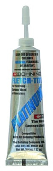 Bohning Fletch-Tite Arrow Building Glue - Model 1301Z, Solvent-Based Adhesive for Vanes & Fletching