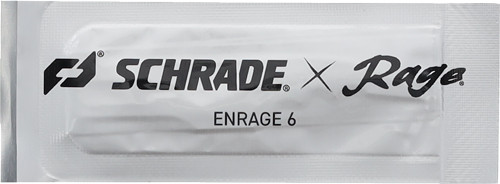 Schrade Enrage 6 Replacement Knife - Durable Stainless Steel Blade with Black Polymer Handle