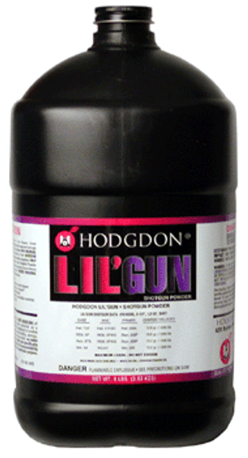 Hodgdon Lil'Gun Reloading Powder 4 lb Canister for Shotgun and Magnum Pistol Reloads