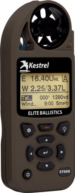Kestrel Ballistics 0857XWLFDEM Weather and Ballistics Meter with Applied Technology