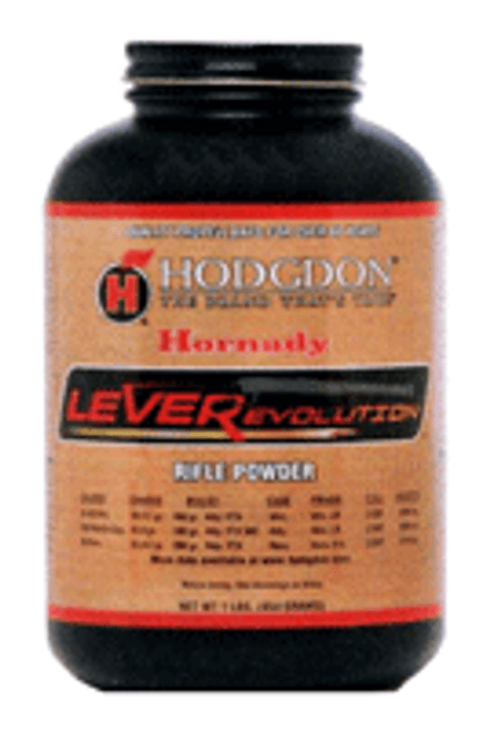 Hodgdon Leverevolution Propellant - 1 Pound Canister for Lever Action Cartridges