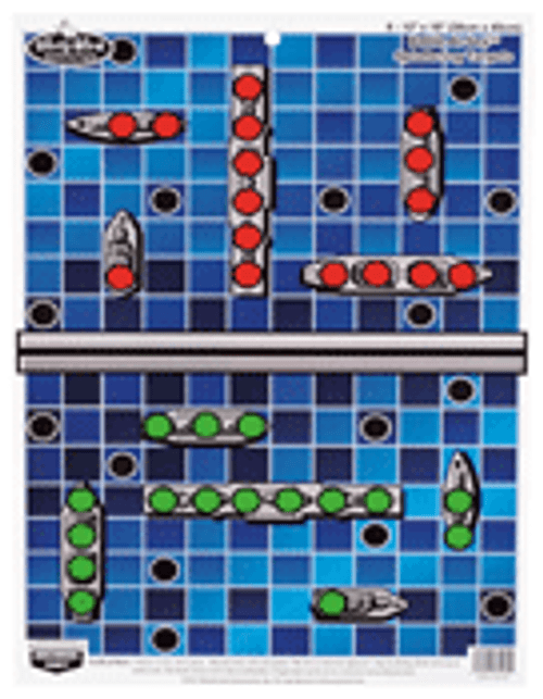 Birchwood Casey B/C Target Pregame 12" x 18" Battle at Sea Targets - Pack of 8