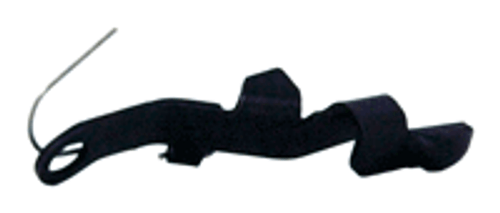 Ghost Inc GLOCK Bullet Slide Release Extended for 3-Pin Glocks - Combat Black Stainless Steel Part GHOBSRBLK