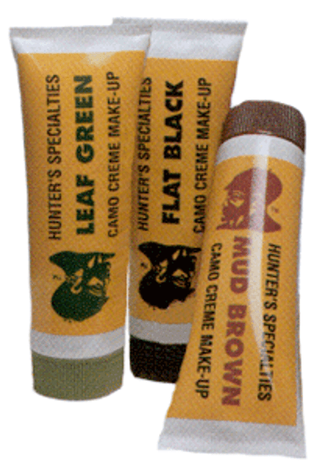 Hunters Specialties HS Face Paint Creme Tube Kit * Woodland Camouflage Makeup for Hunting and Outdoor Activities