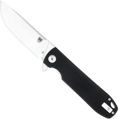 CobraTec Tank G-10 Folder Knife with Black D2 Blade and Liner Lock - 3.5 Inch Blade