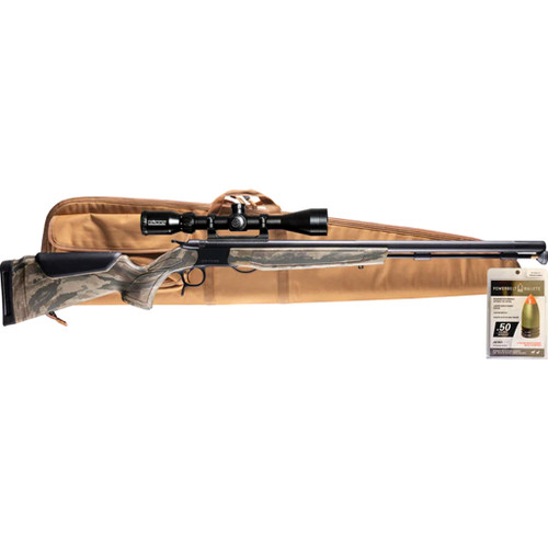 CVA Optima V3 Muzzleloader Package 50 Caliber with Scope and Realtree Legacy Camouflage