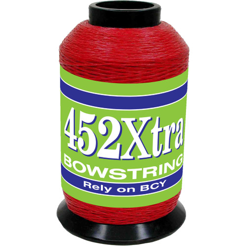 BCY 452Xtra Bowstring Material in Red * 1/4 Pound Spool for Compound Bows