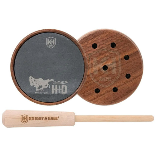Knight and Hale HD Turkey Call Slate Pot Call - Handmade in USA