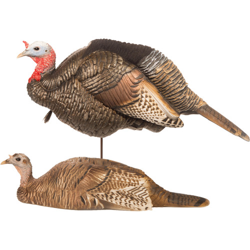 Dave Smith Decoys Breeding Pair Decoy with Brown Finish