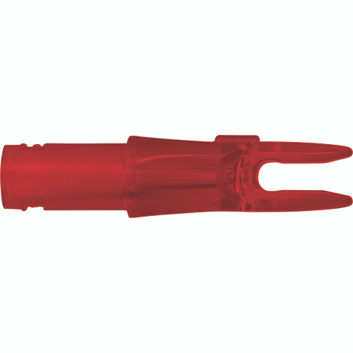 Easton 6.5mm Super 3D Nocks Red * Precision Molded, Press Fit, Indexable Arrow Nocks (12 Pack)