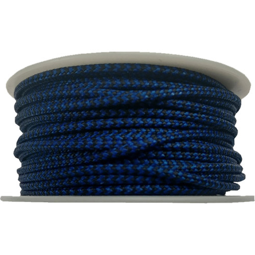 BCY 24 D-Loop Material Blue/Black 3.94 ft - Durable Braided Polyester String for Archery