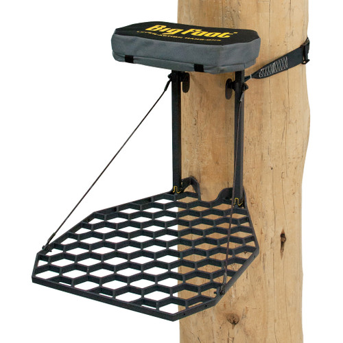 Rivers Edge Treestands Lite Foot Hang On Stand Aluminum RE557 - Lightweight and Quiet Hunting Platform