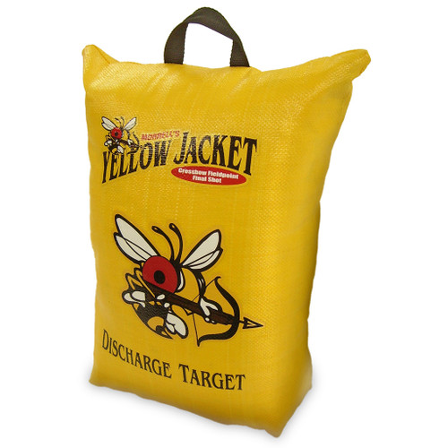Morrell Yellow Jacket Discharge Target - Compact Weatherproof Arrow Target for Field Points