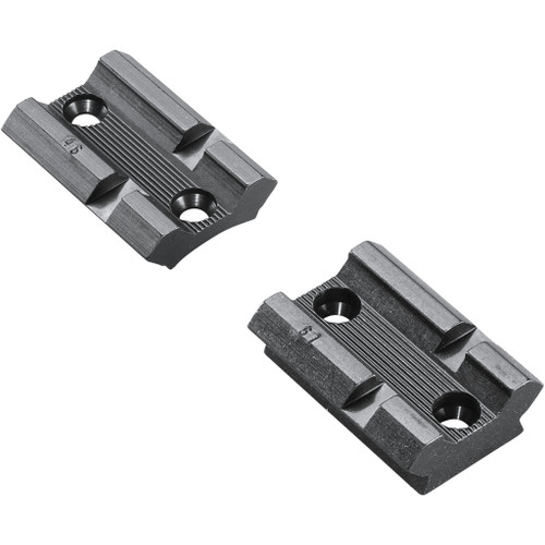 Weaver Classic Aluminum Base Pair for Savage 110 with Matte Black Finish * Part 48465