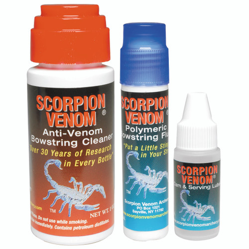 Scorpion Venom 3 Star String Maintenance Kit - String Care and Preservation for Tennis and Racquet Sports