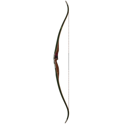 Bear Kodiak Recurve Bow with Shedua and Green Finish, 40 lbs. Right Hand * Part AK2140SR
