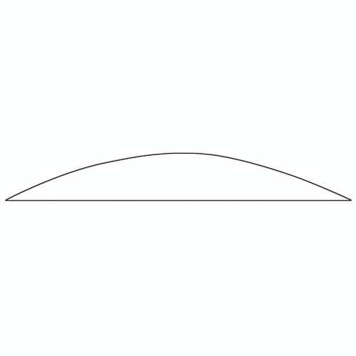 Gateway Magnum Feathers White 5.5-inch Arrow Fletchings * Pack of 50