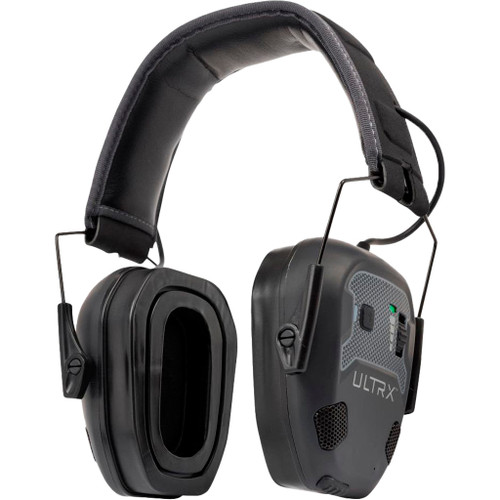 Allen ULTRX Bionic Fuse Bluetooth Electronic Earmuff Midnight Gray - Noise Reduction and Wireless Audio