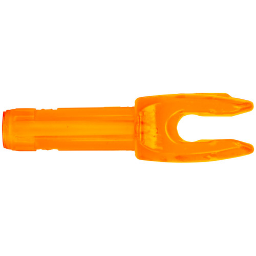 Easton 4mm MicroLite Nocks Orange - Pack of 12 for Deep Six Arrow Shafts